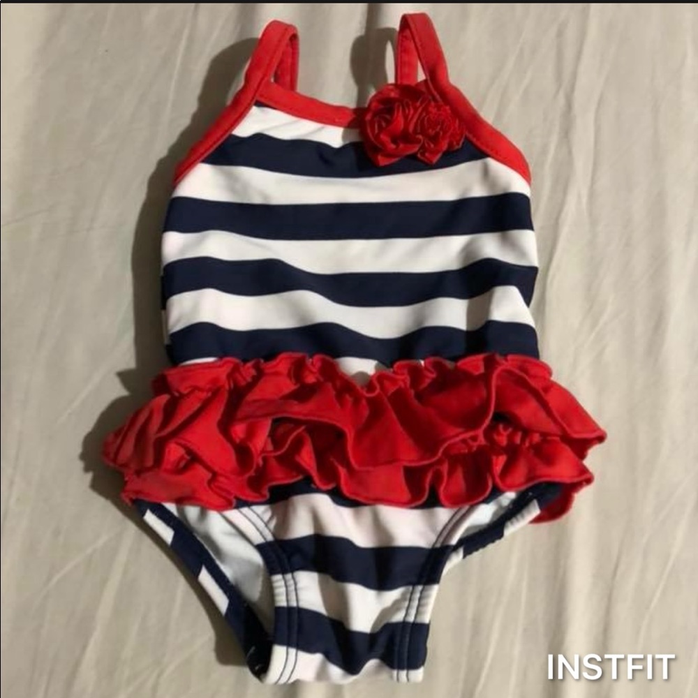 Girls Newborn Carter’s One Piece Swimsuit NWOT